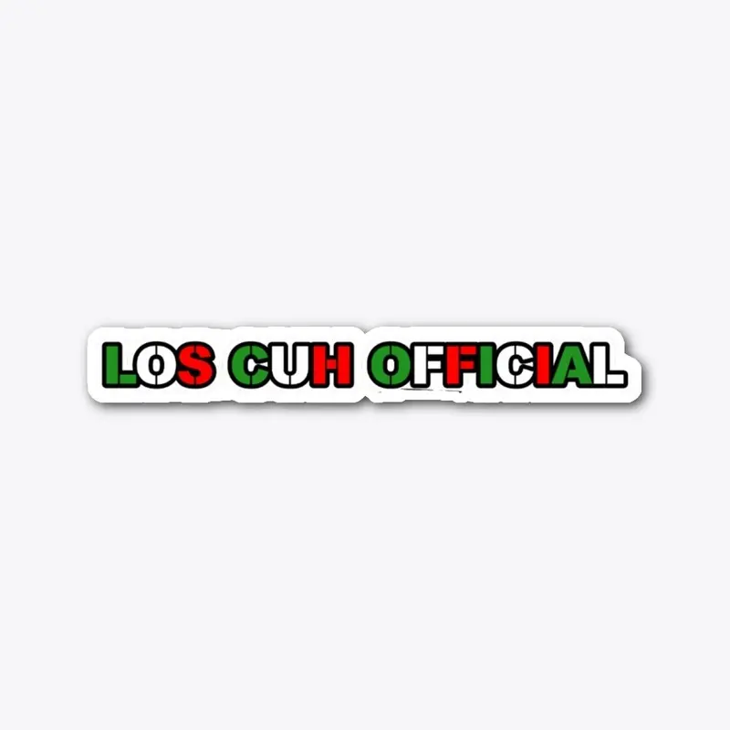 Los  Cuh Official Sticker